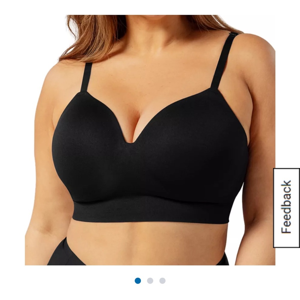 Everyday Stretch Wireless Bra - Black